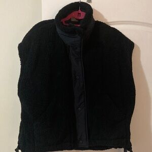 Free People Movement Women's Black Fleece Vest